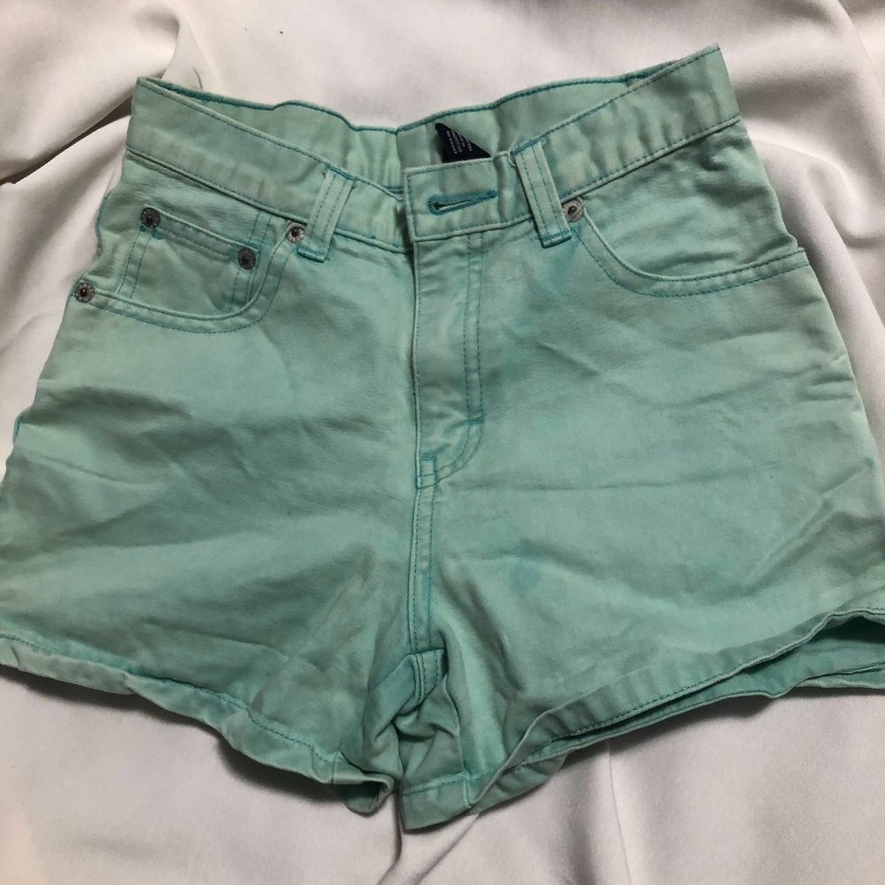 Kids Teal Gap Shorts